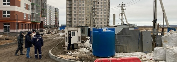 «Лайт Оил» обеспечивает электроэнергией от ДГУ строительство жилого массива «Лайт Оил» обеспечивает электроэнергией от ДГУ строительство жилого массива