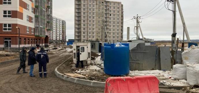 «Лайт Оил» обеспечивает электроэнергией от ДГУ строительство жилого массива